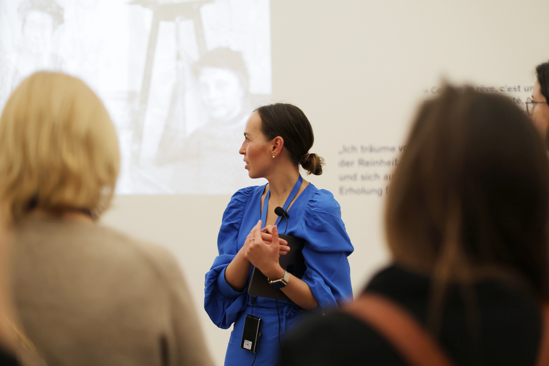 Museum tour experience
